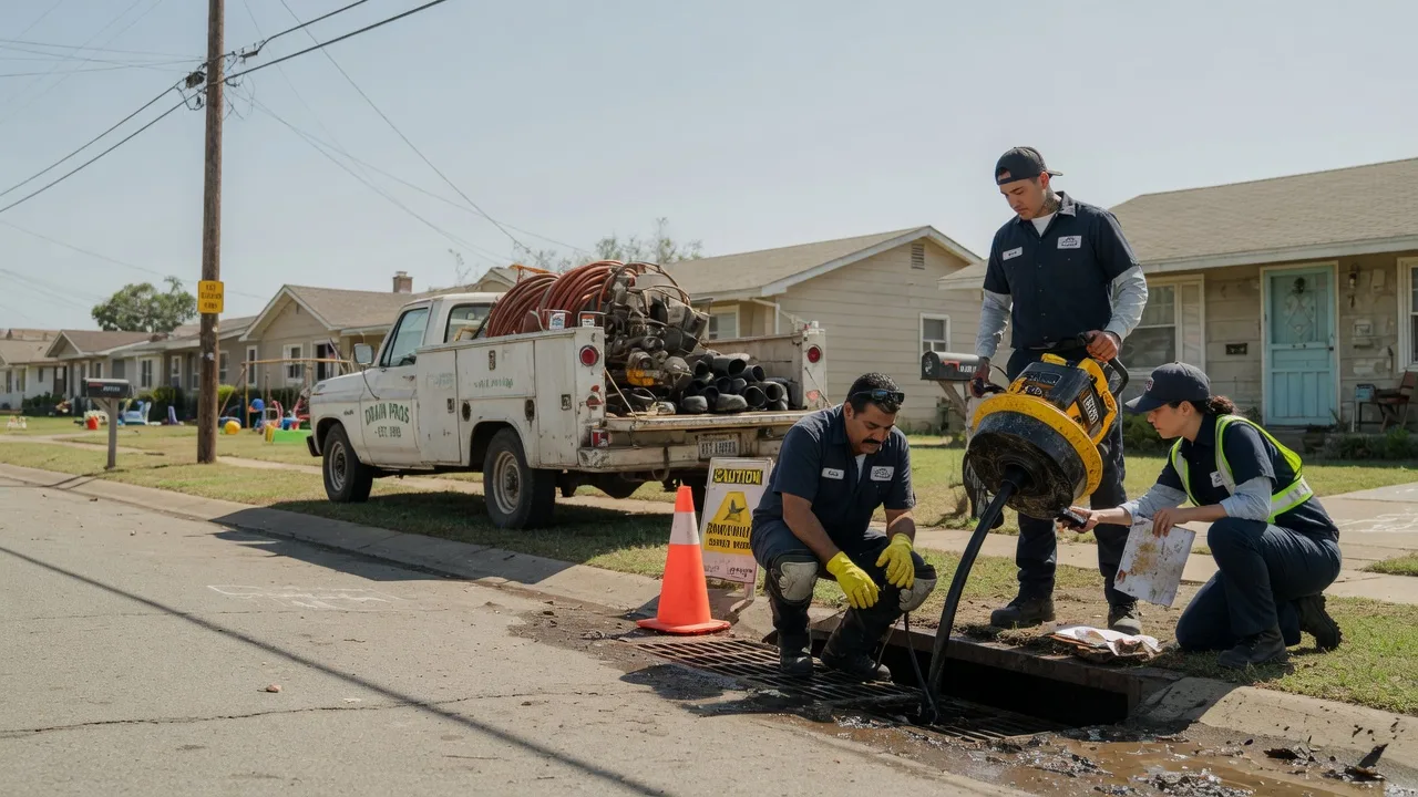 Drain Cleaning in Dodd City, TX near me